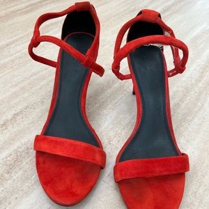 Sandro ♥️ Suede Heels